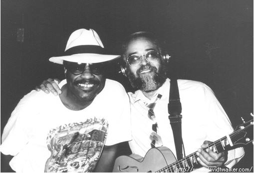 David T. Walker and Billy Preston (1989) Photo courtesy of David T. Walker