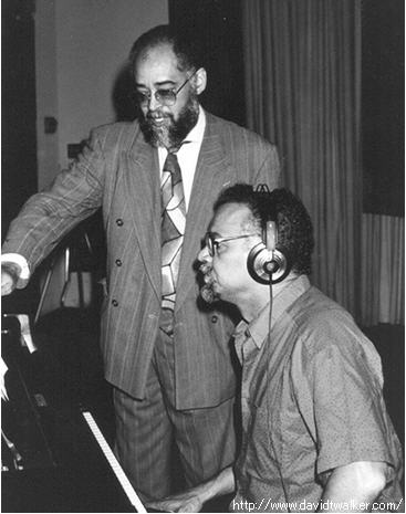 David T. Walker and Joe Sample (1989) Photo courtesy of David T. Walker