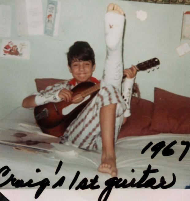 Craig Chaquico at age 12 - broken, but unbowed
