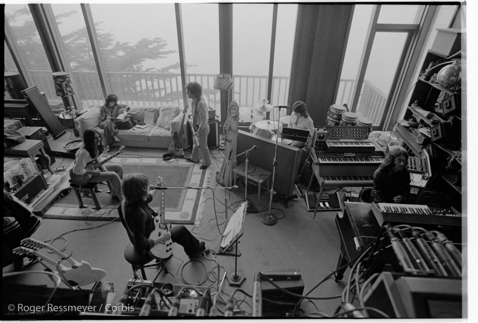 Craig Chaquico and Jefferson Starship, recording Red Octopus - 1975